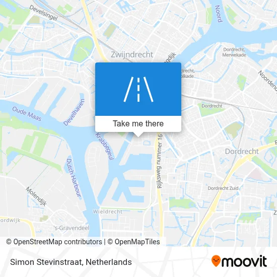 Simon Stevinstraat map