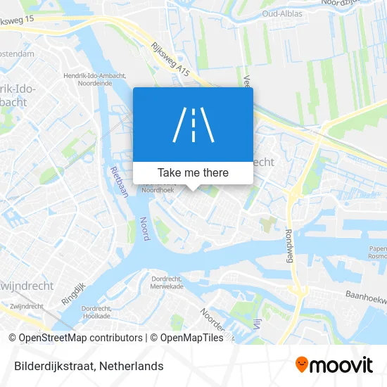 Bilderdijkstraat map