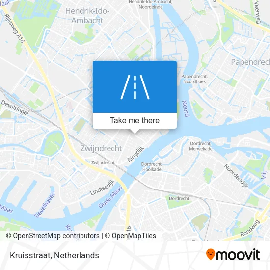 Kruisstraat map