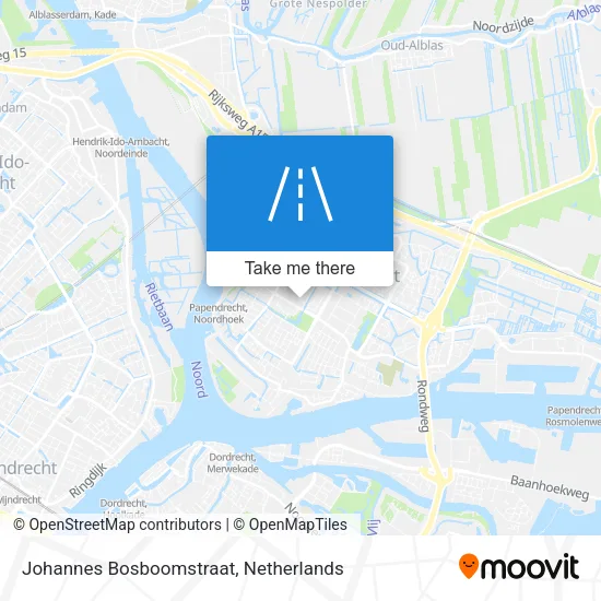 Johannes Bosboomstraat map