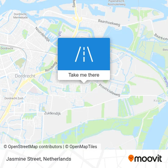 Jasmijnstraat map