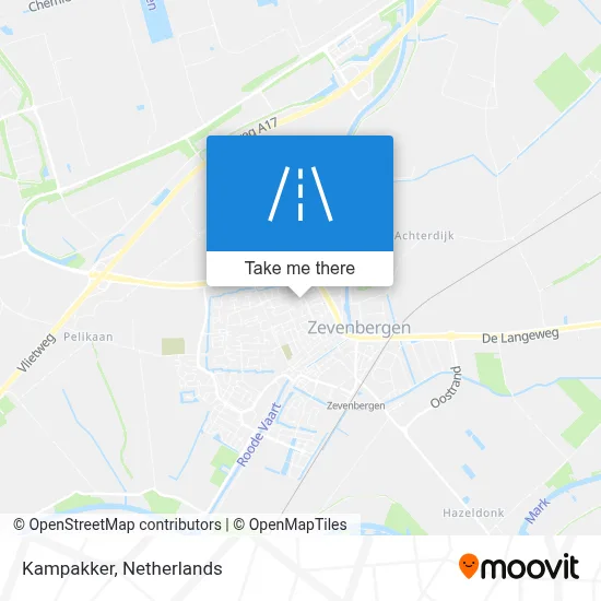 Kampakker map