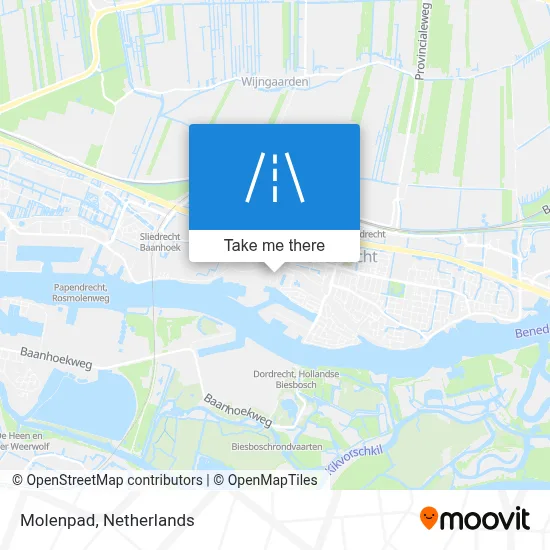 Molenpad map