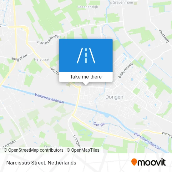 Narcisstraat map