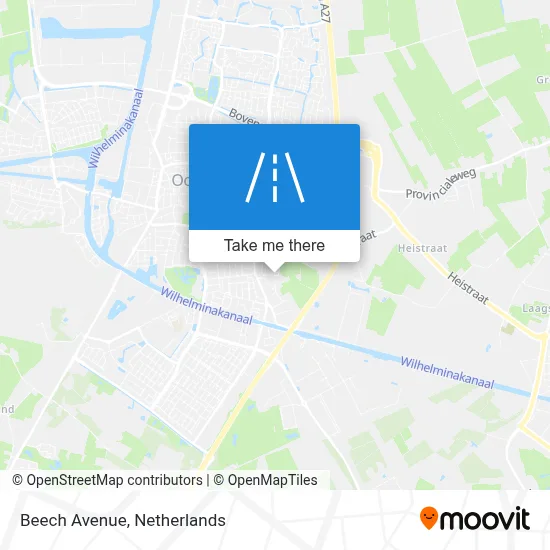 Beukenlaan map