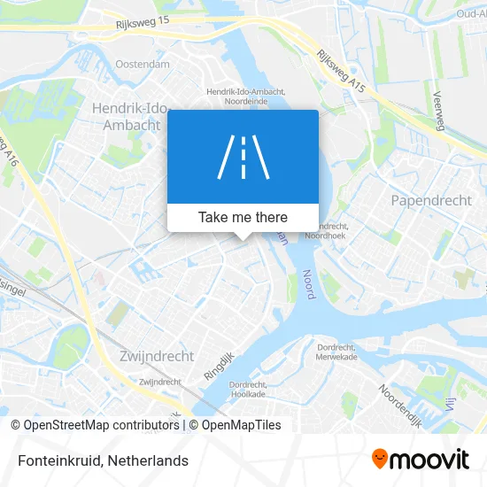 Fonteinkruid map