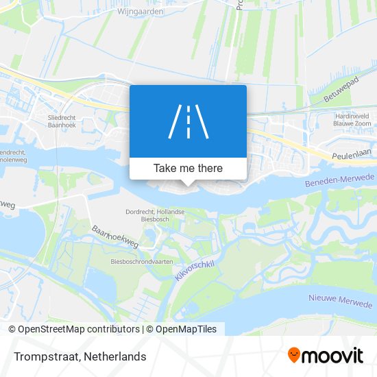 Trompstraat map