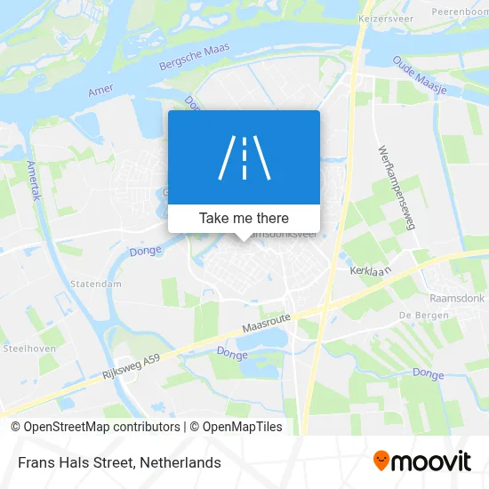 Frans Halsstraat map