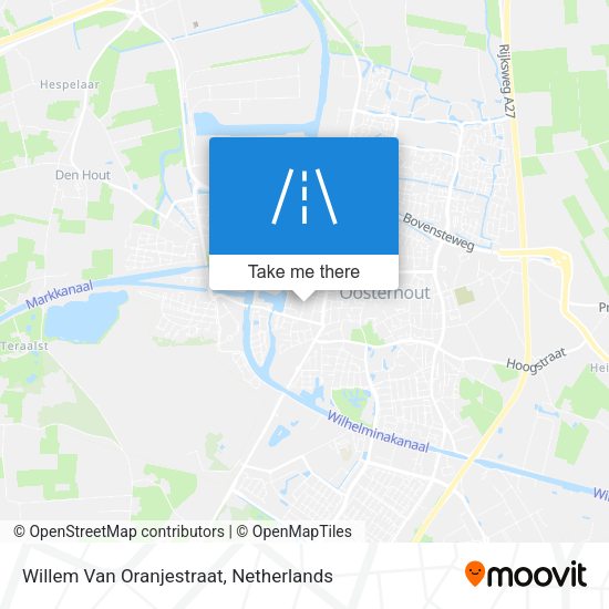 Willem Van Oranjestraat map