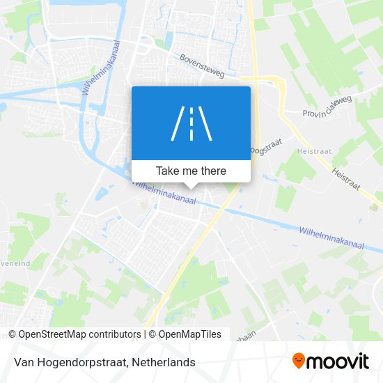 Van Hogendorpstraat map