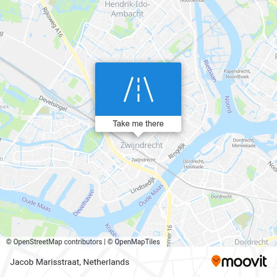 Jacob Marisstraat map