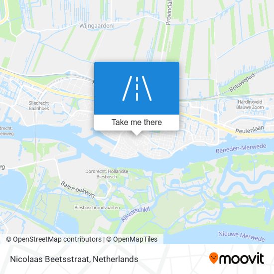 Nicolaas Beetsstraat map