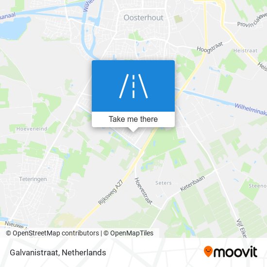 Galvanistraat map