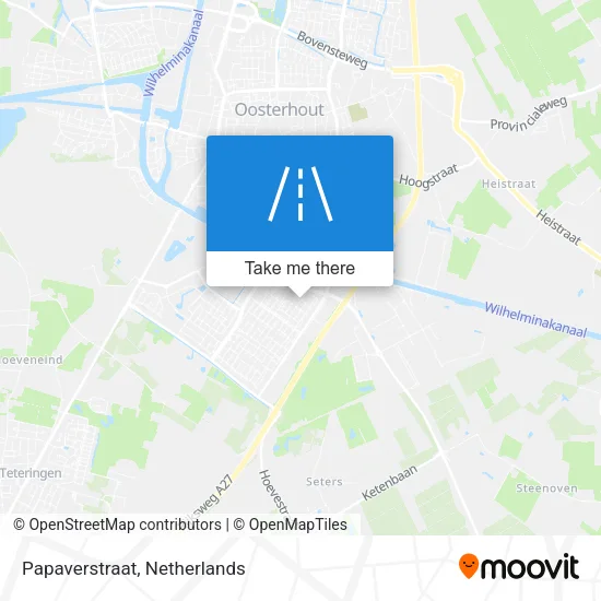 Papaverstraat map