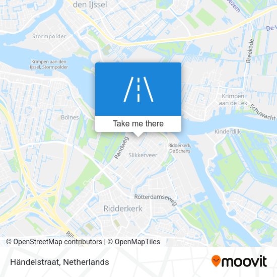 Händelstraat map