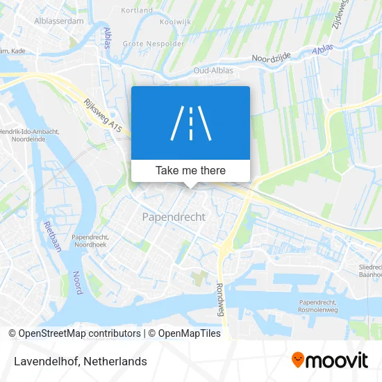 Lavendelhof map