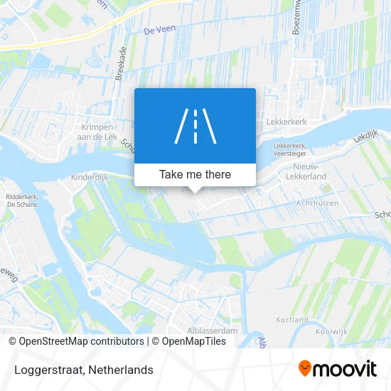 Loggerstraat map