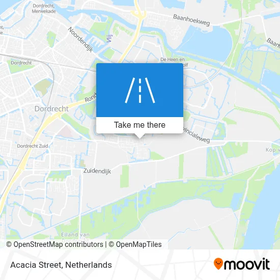 Acaciastraat map