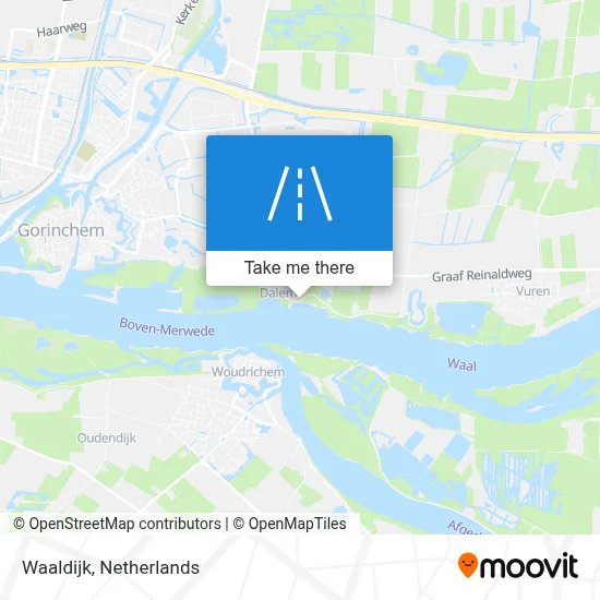 Waaldijk map