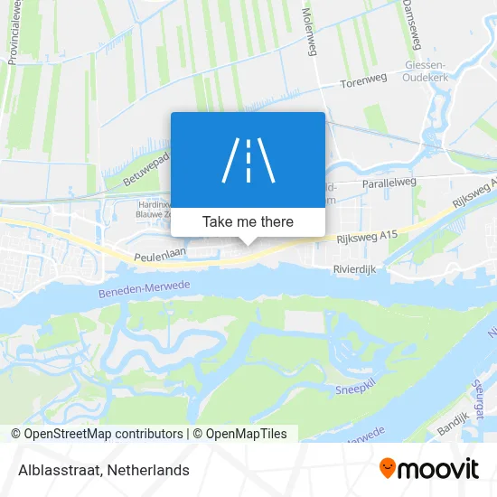 Alblasstraat map