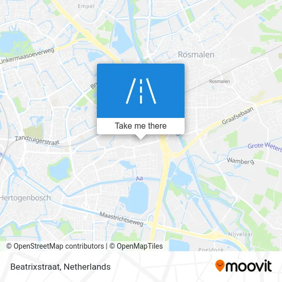 Beatrixstraat map