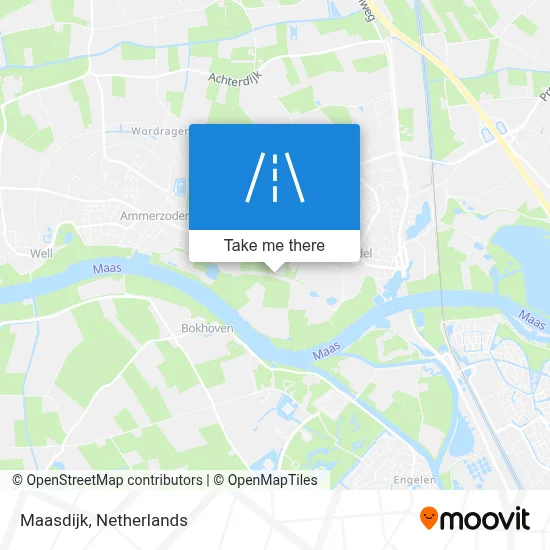 Maasdijk map