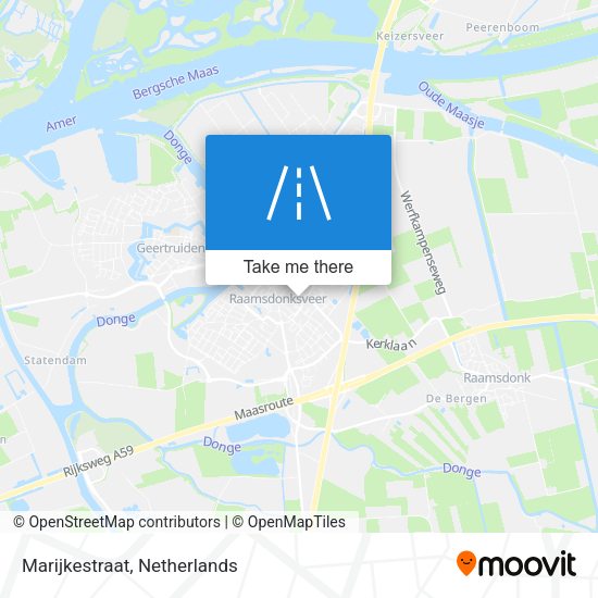 Marijkestraat map