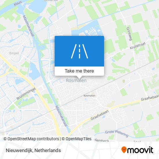 Nieuwendijk map