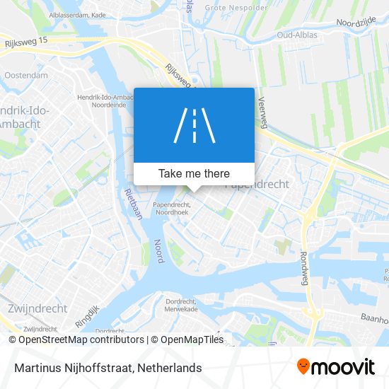 Martinus Nijhoffstraat map