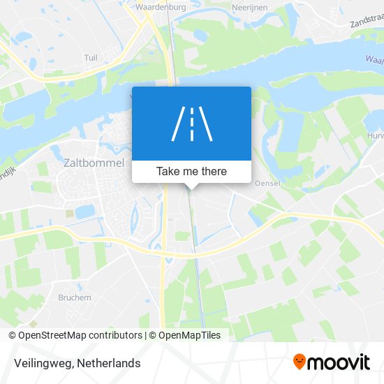 Veilingweg map