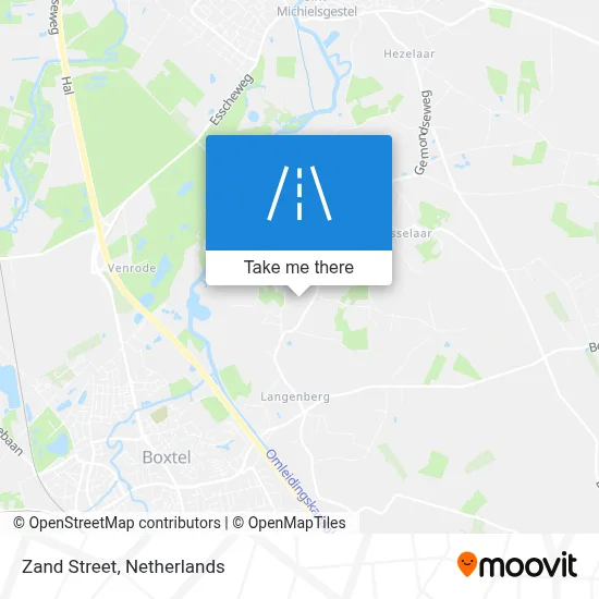 Zandstraat map