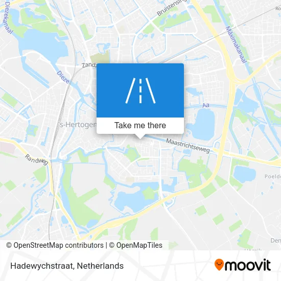 Hadewychstraat map