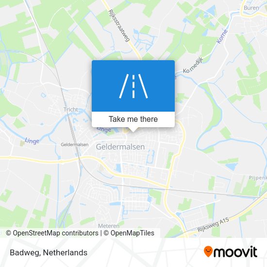 Badweg map