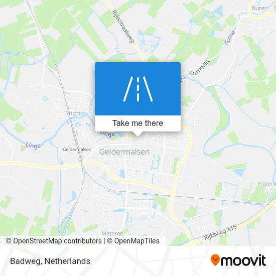Badweg map