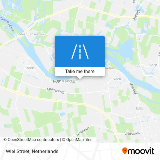Wielstraat map