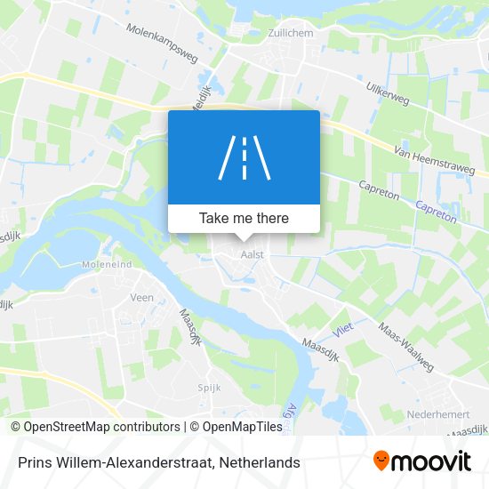 Prins Willem-Alexanderstraat map
