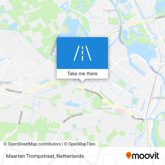 Maarten Trompstraat map