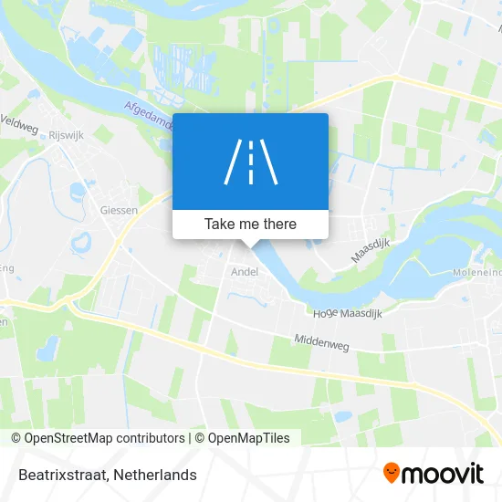 Beatrixstraat map