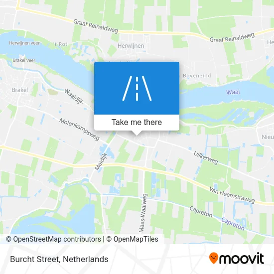 Burchtstraat map