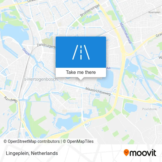 Lingeplein map
