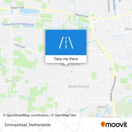Emmastraat map