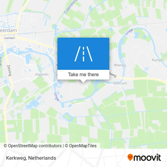 Kerkweg map