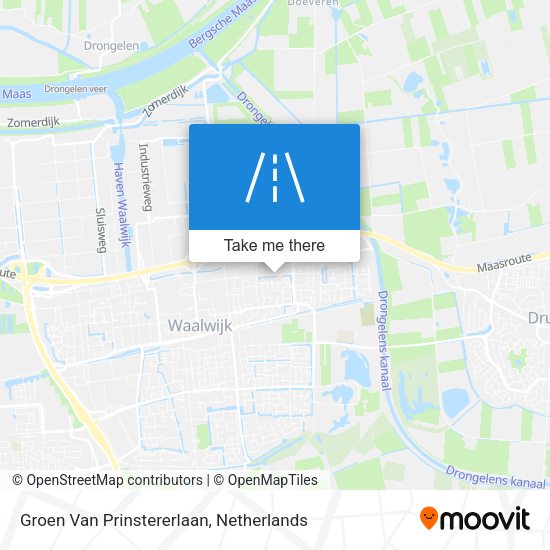 Groen Van Prinstererlaan map