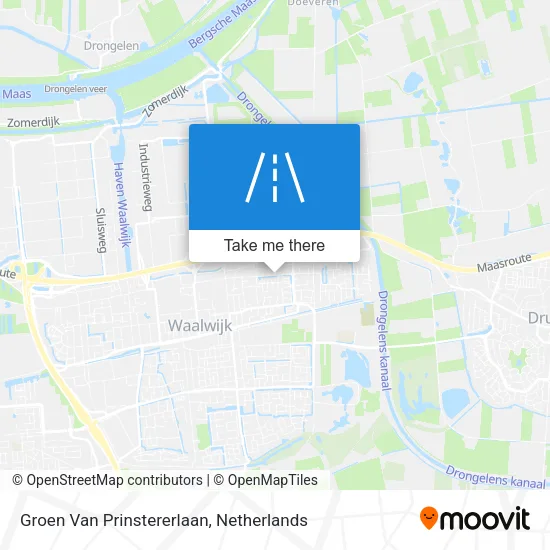 Groen Van Prinstererlaan map