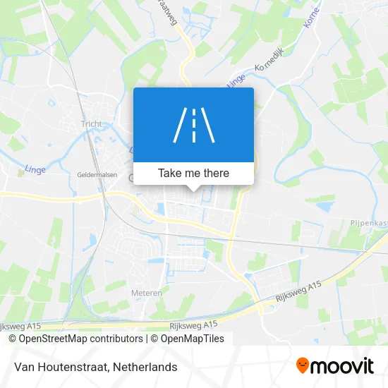 Van Houtenstraat map