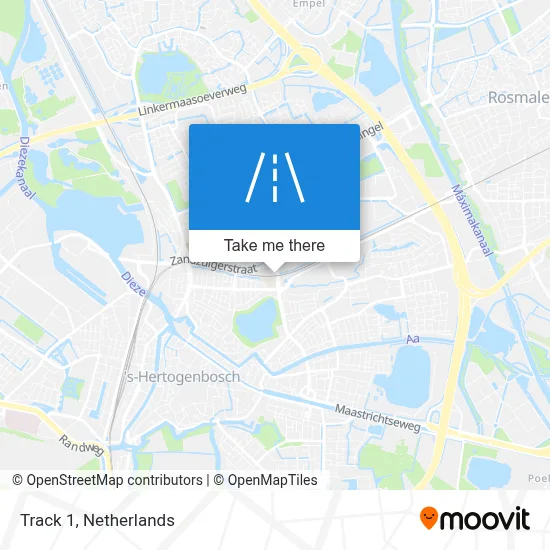 Spoor 1 map