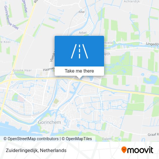 Zuiderlingedijk map