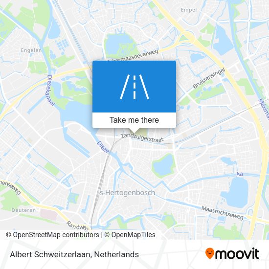 Albert Schweitzerlaan map