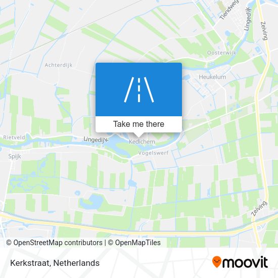 Kerkstraat map