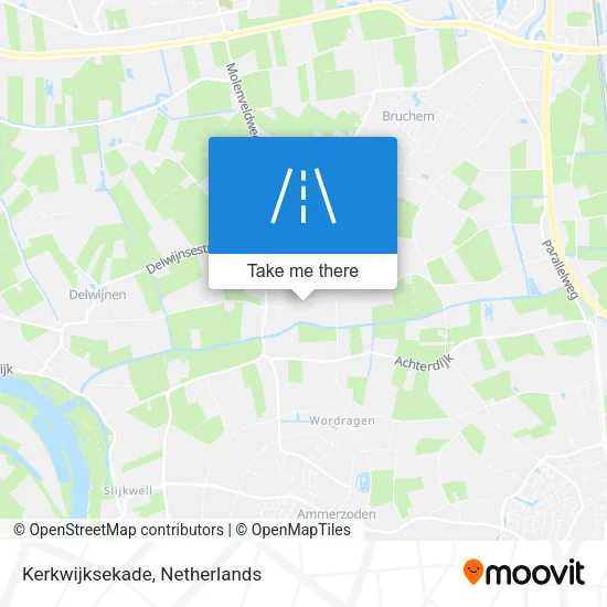 Kerkwijksekade map